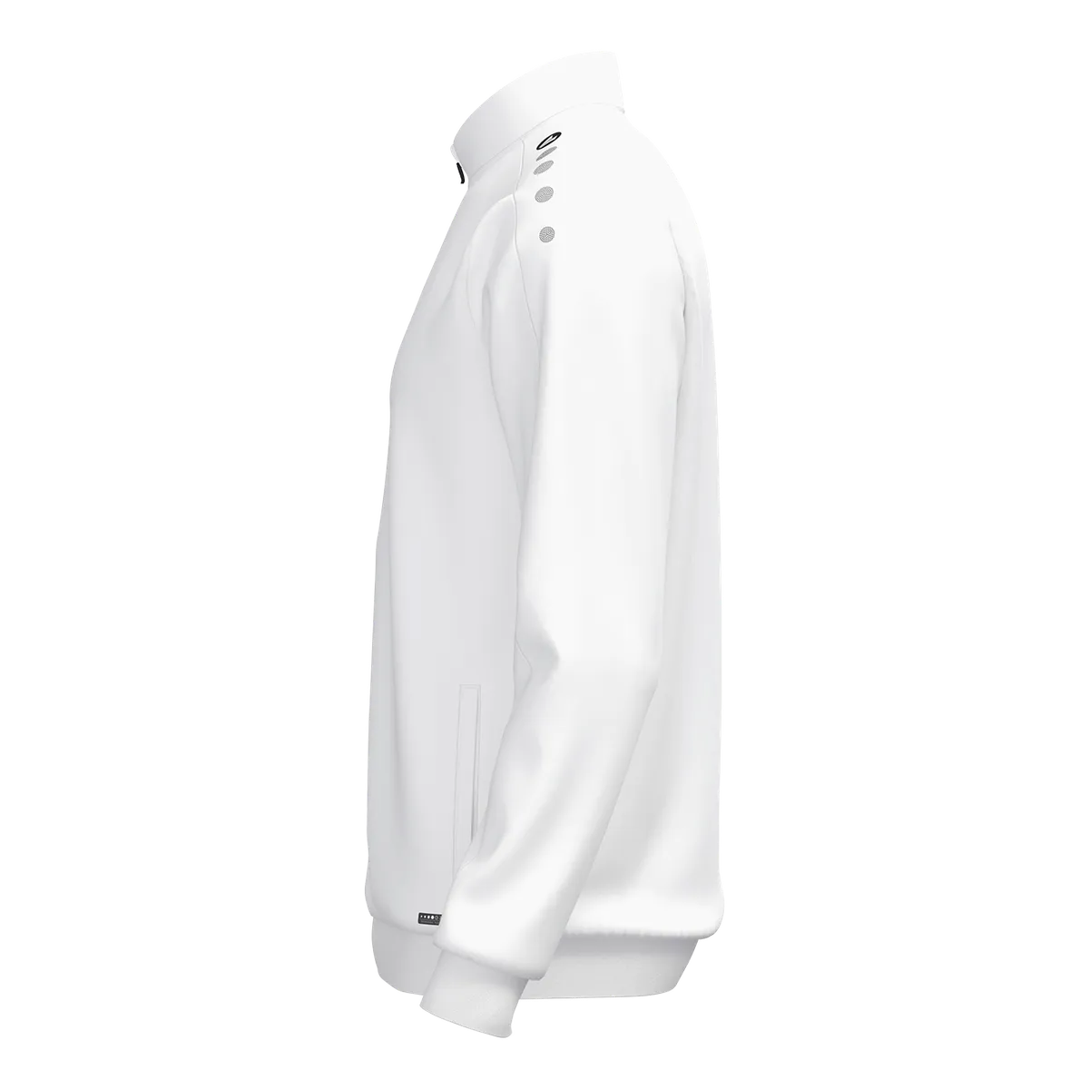 JAKO Polyesterjacke One Kinder weiß Seite