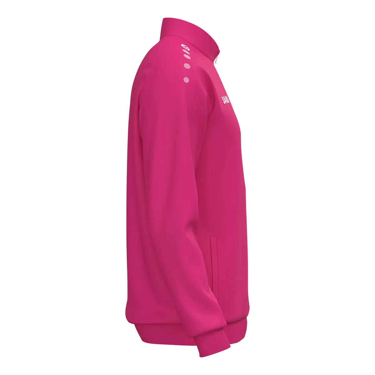 JAKO Polyesterjacke One Unisex deep pink Seite