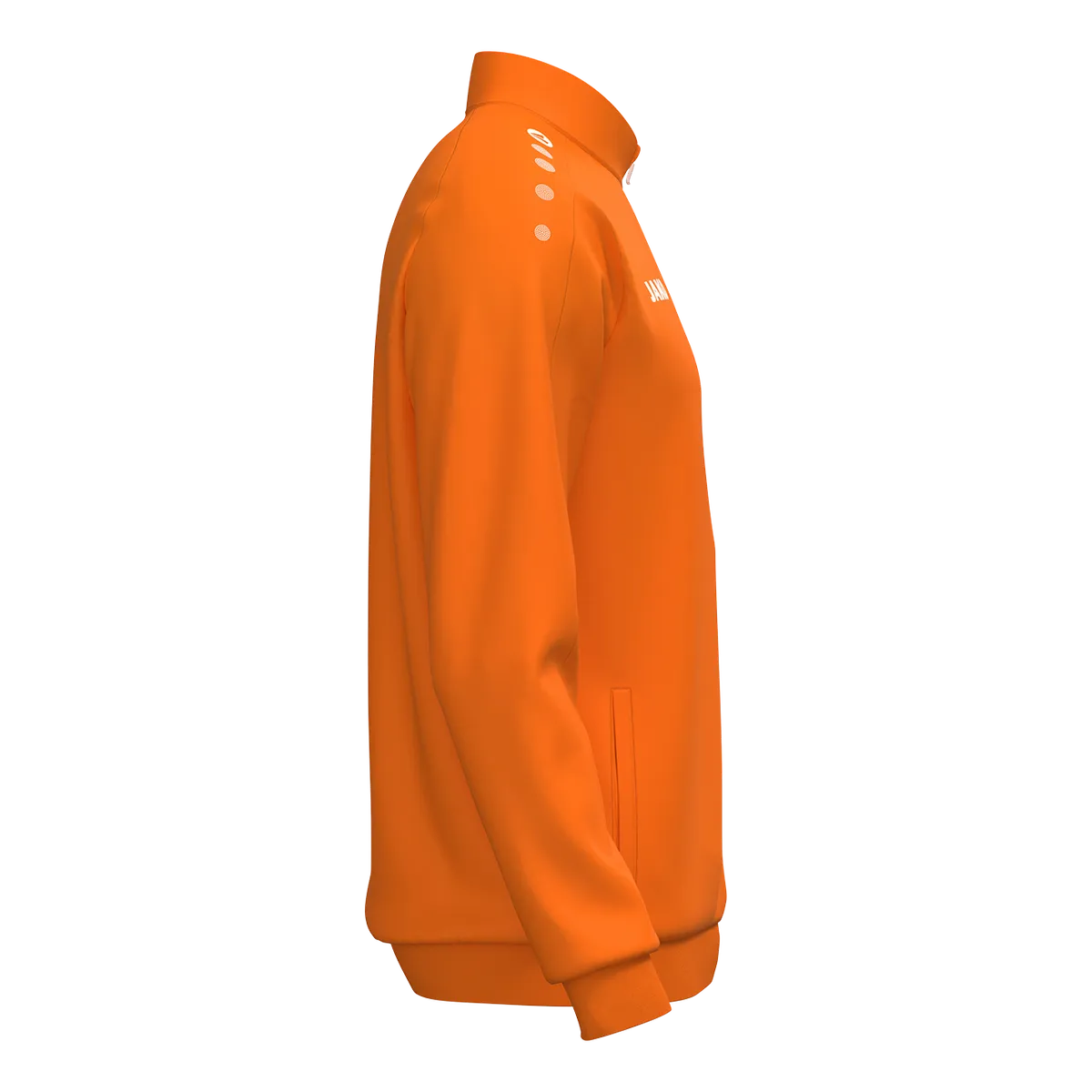 JAKO Polyesterjacke One Kinder neonorange Seite