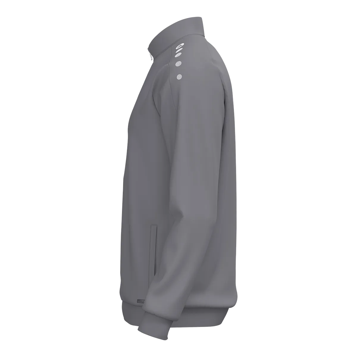 JAKO Polyesterjacke One Kinder grau Seite