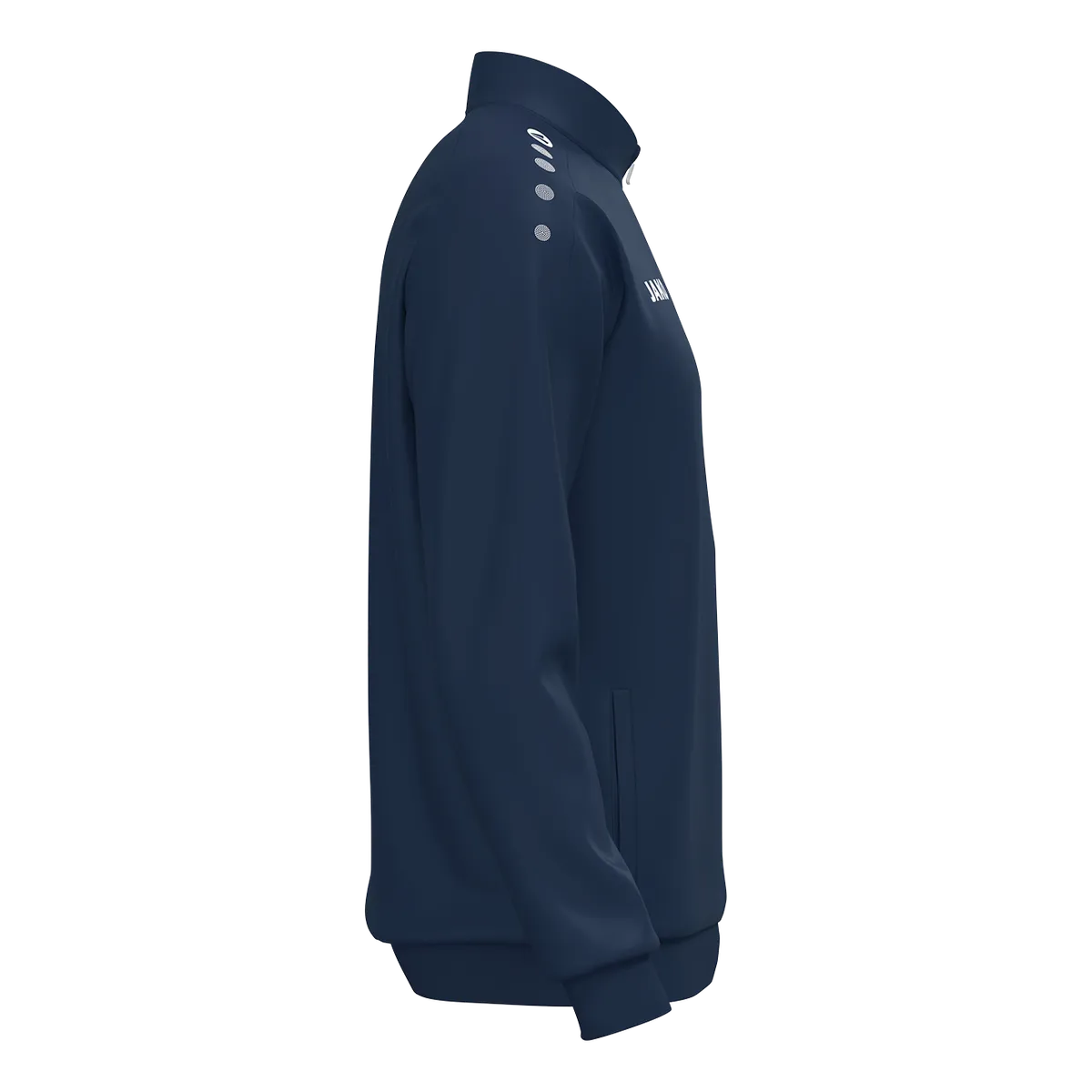 JAKO Polyesterjacke One Unisex marine Seite