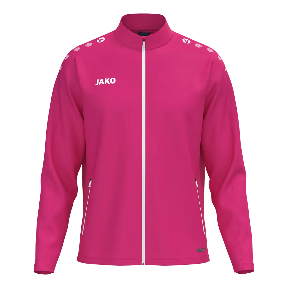 JAKO Freizeitjacke One Unisex deep pink Front