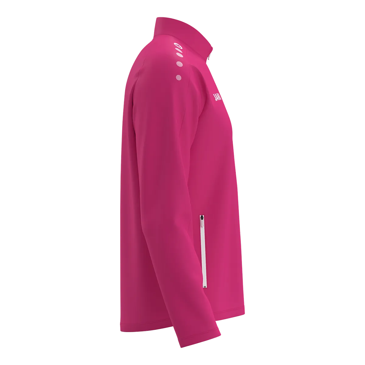 JAKO Freizeitjacke One Unisex deep pink Seite
