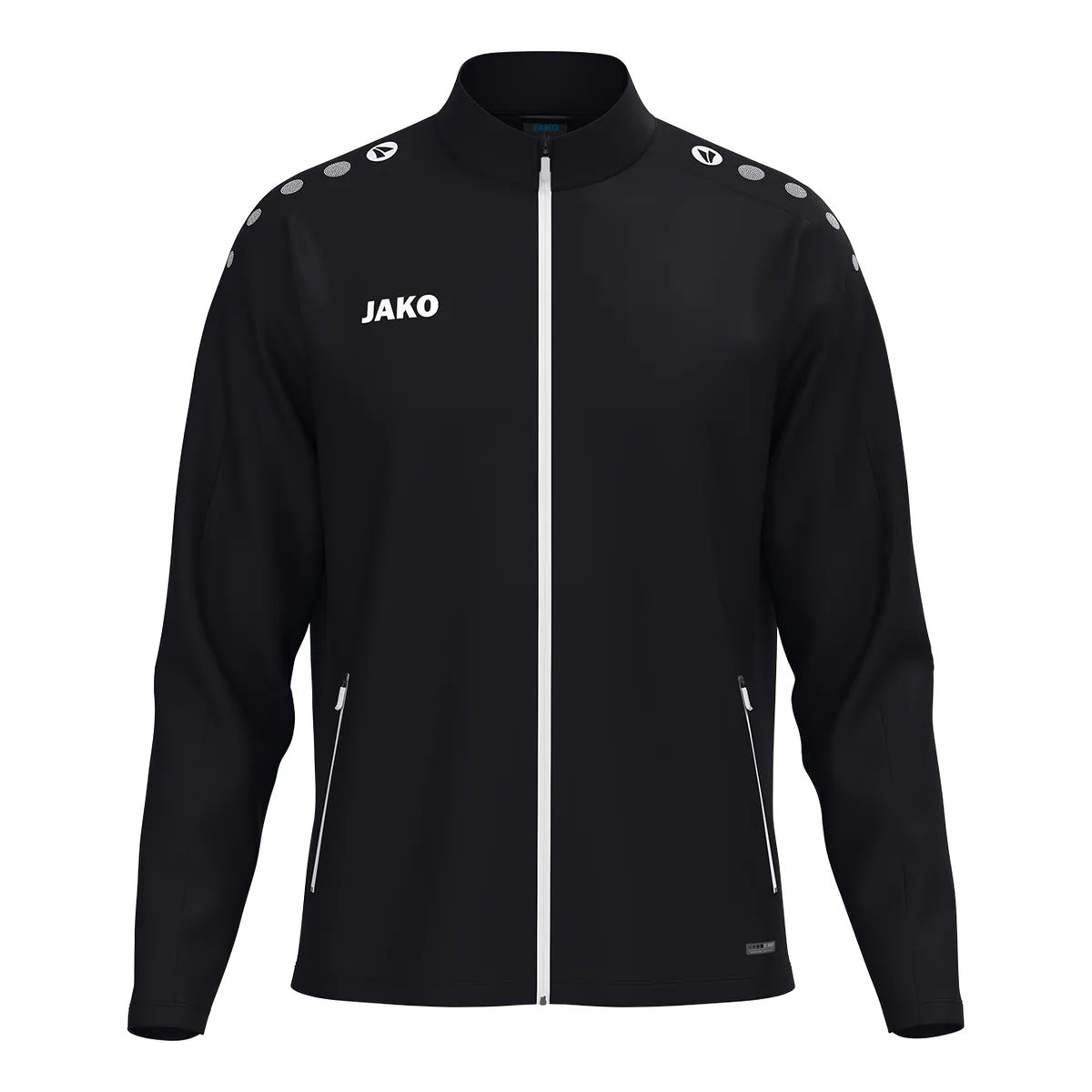 JAKO Freizeitjacke One Unisex schwarz Front