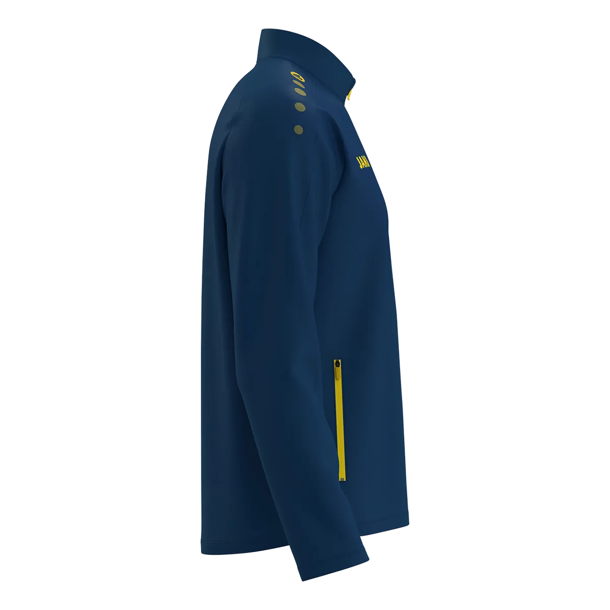 JAKO Freizeitjacke One Unisex navy/citro Seite