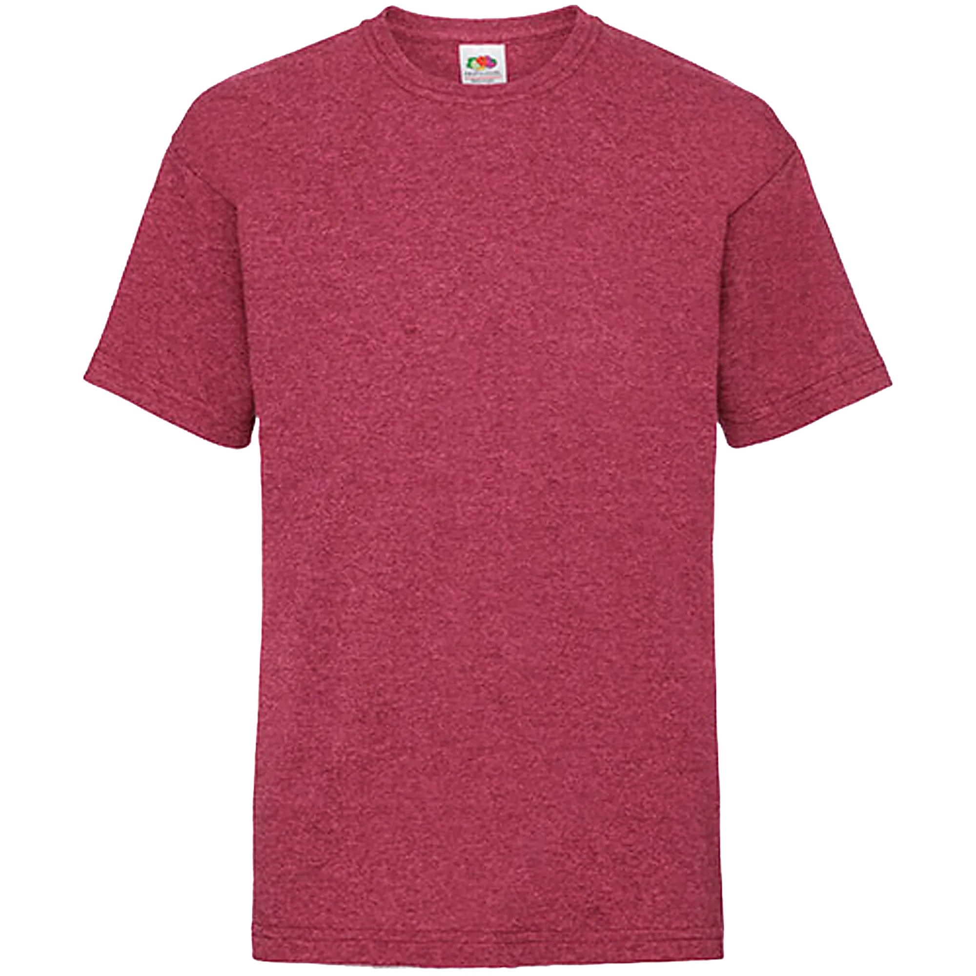 Vintage-Heather-Red Front