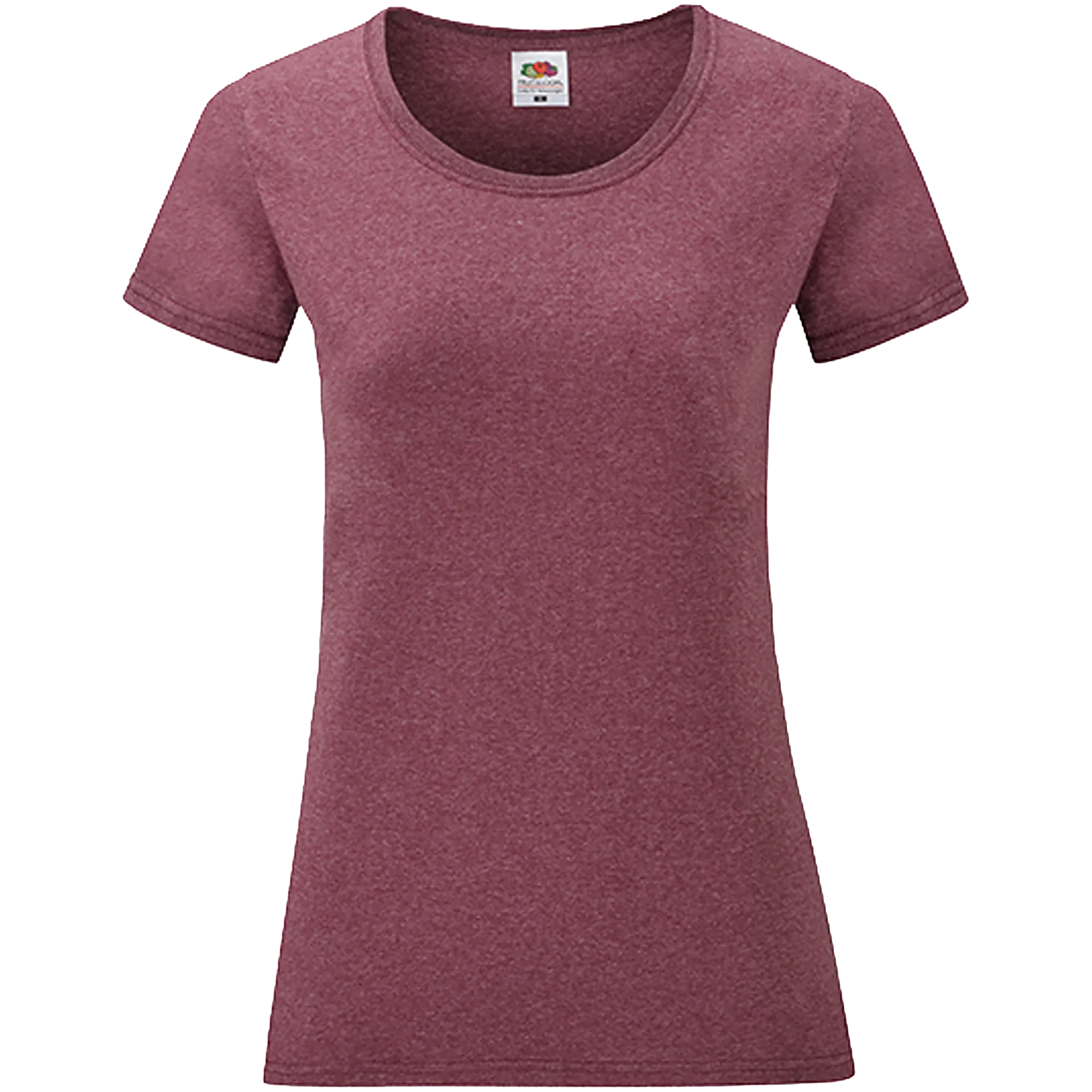 Heather-Burgundy Front