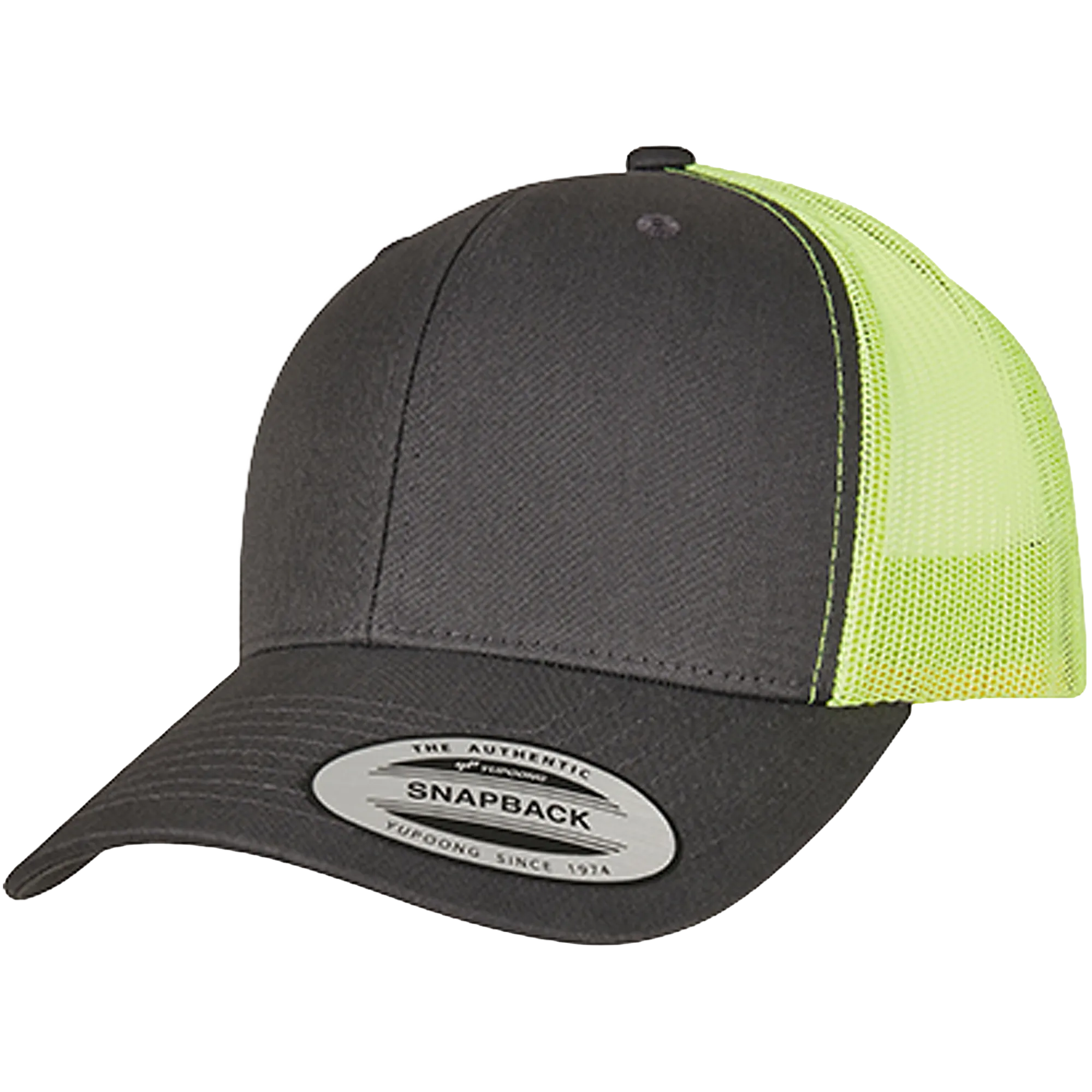 Charcoal_Neon-Green Front