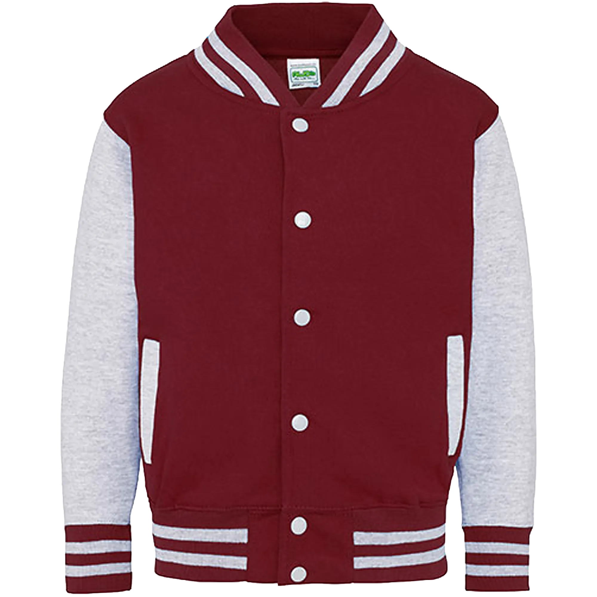 Burgundy_Heather-Grey Front #farbe_burgundy-heather-grey