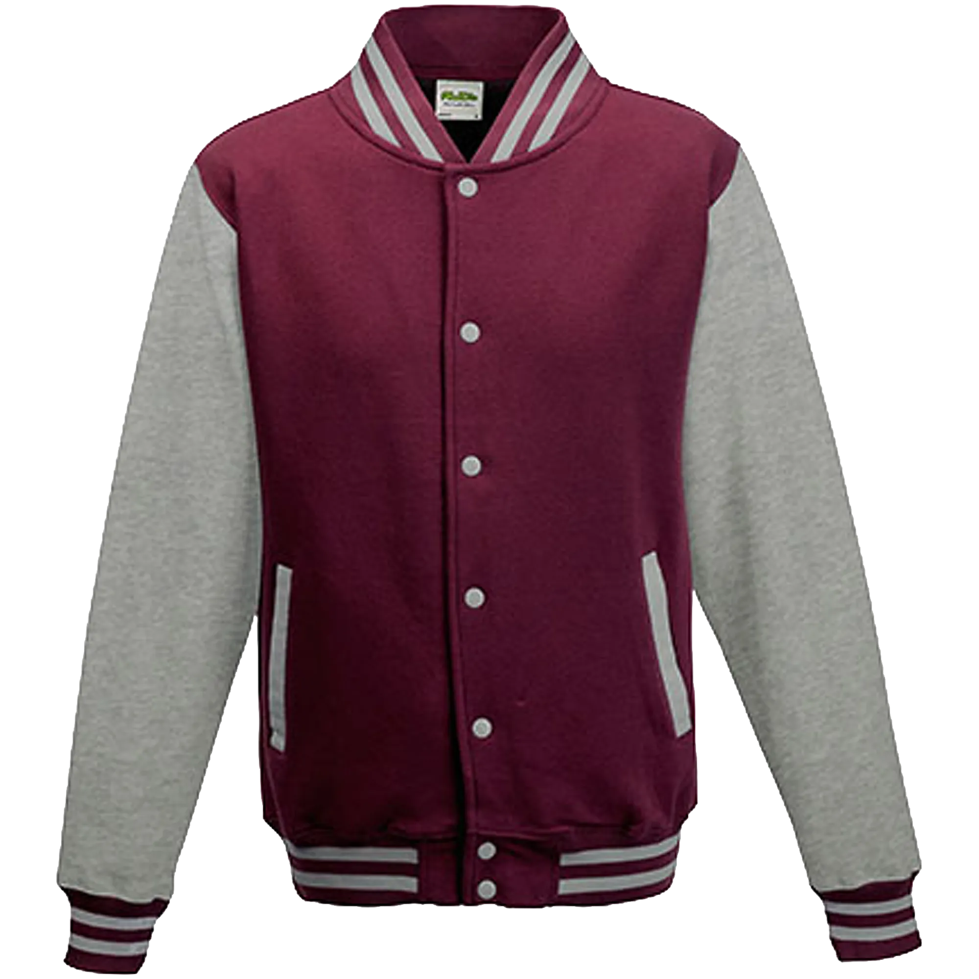Burgundy_Heather-Grey Front #farbe_burgundy-heather-grey