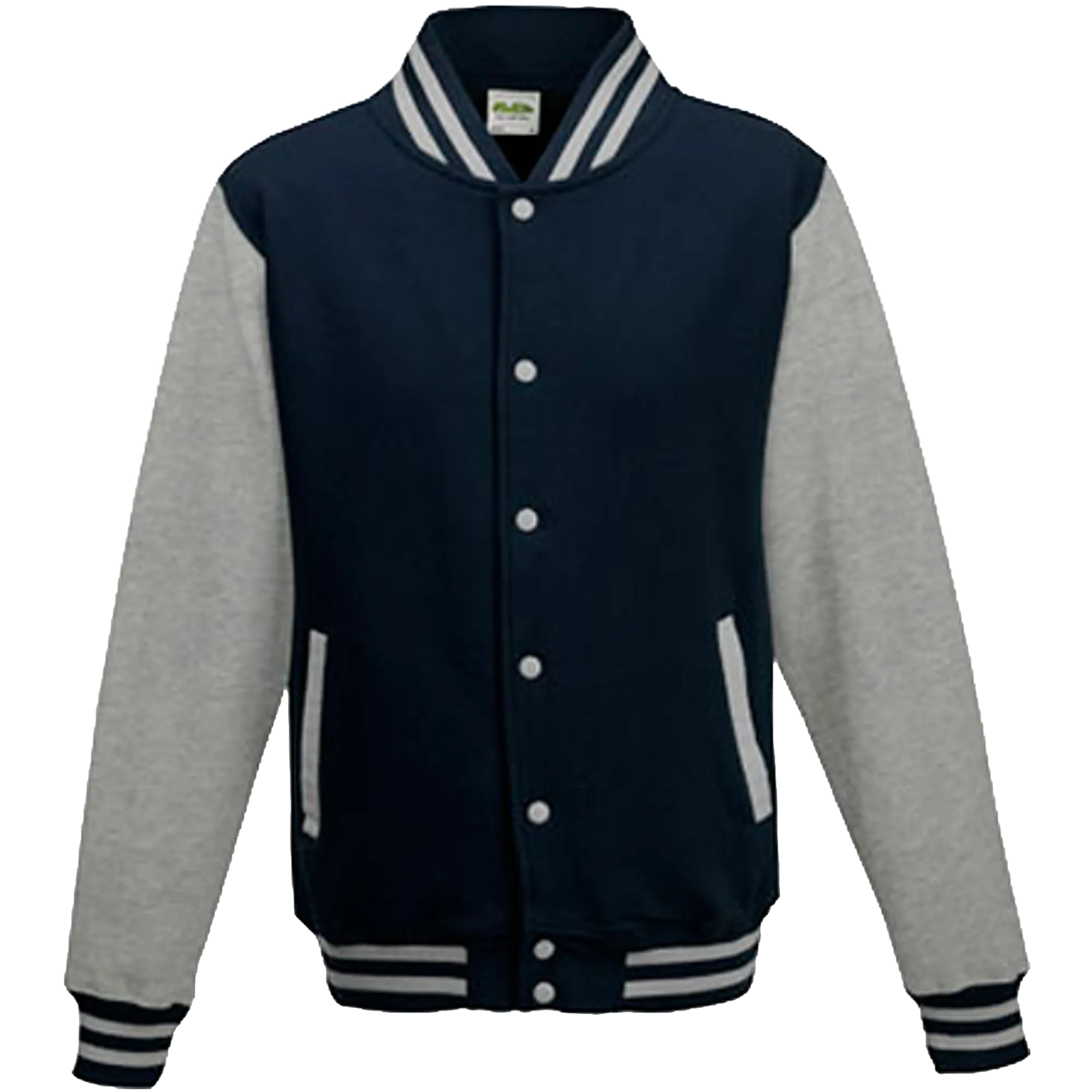 Oxford-Navy_Heather-Grey Front