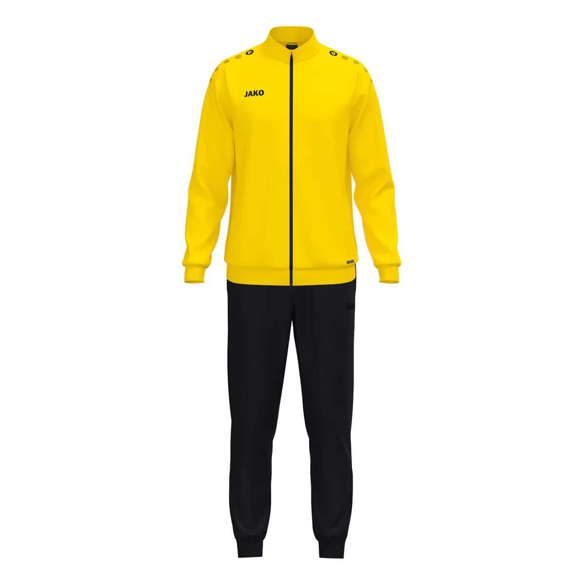 JAKO Trainingsanzug One Unisex gelb Front