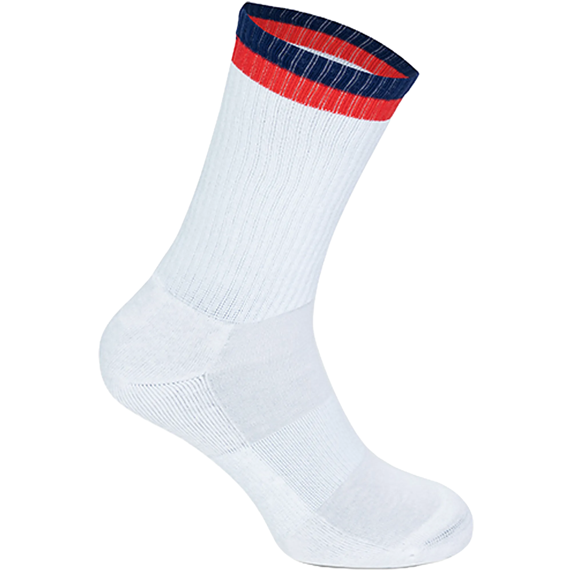 White_Navy_Red Front