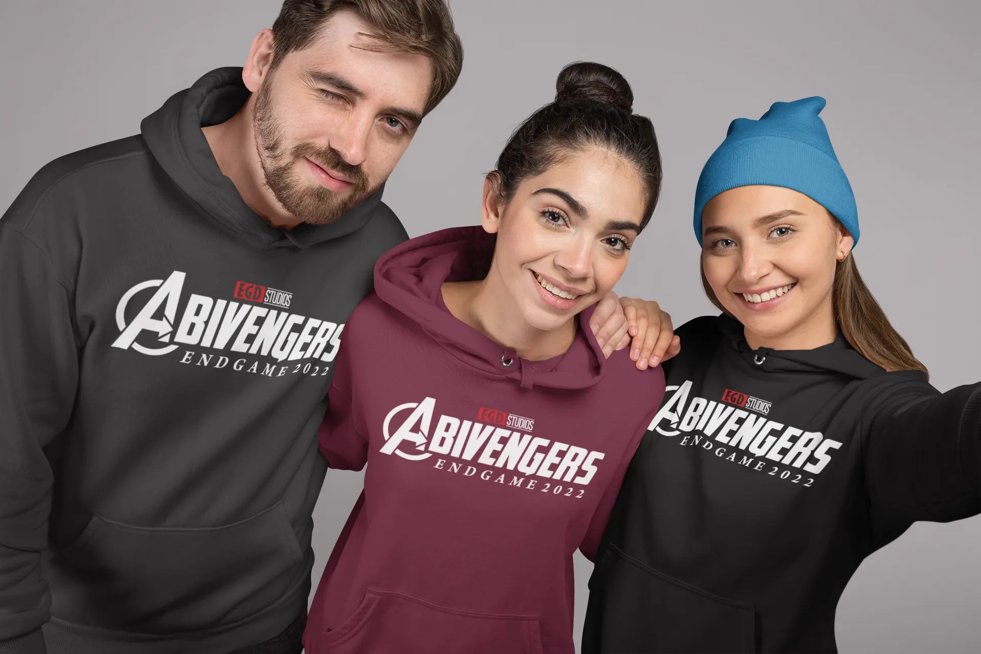 BIGTIME Abi/Abschluss Hoodie ABIvengers Front