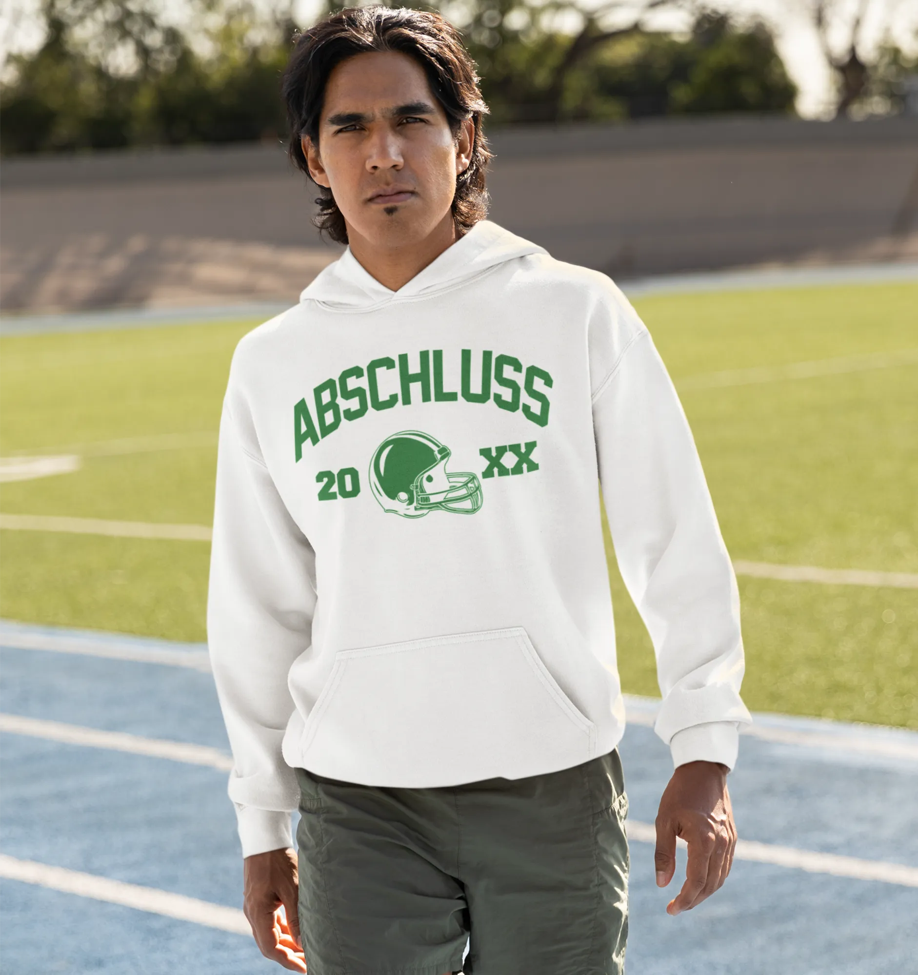 BIGTIME Abschluss Hoodie Football
