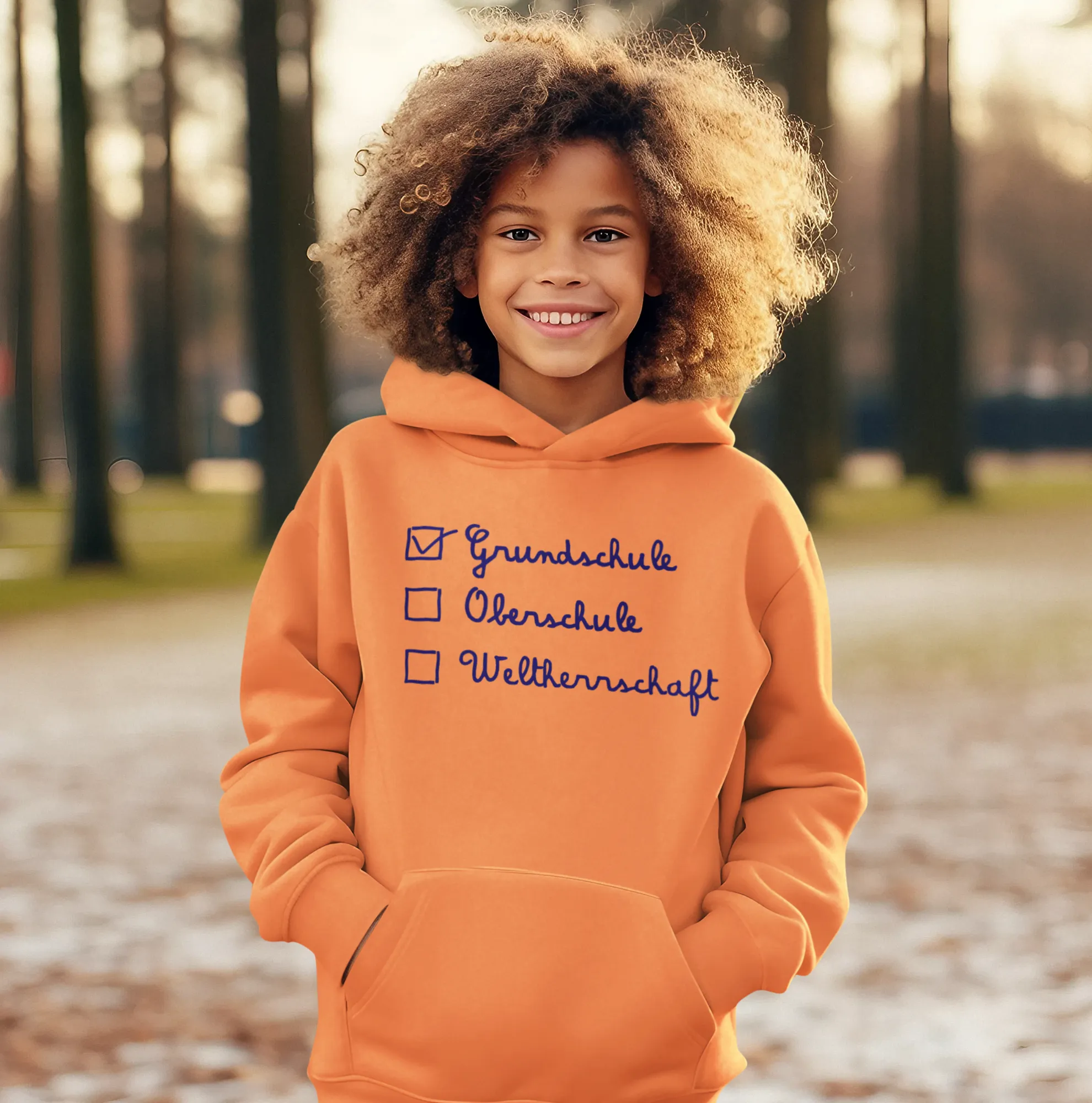 BIGTIME Kids Abschluss Hoodie Weltherrschaft