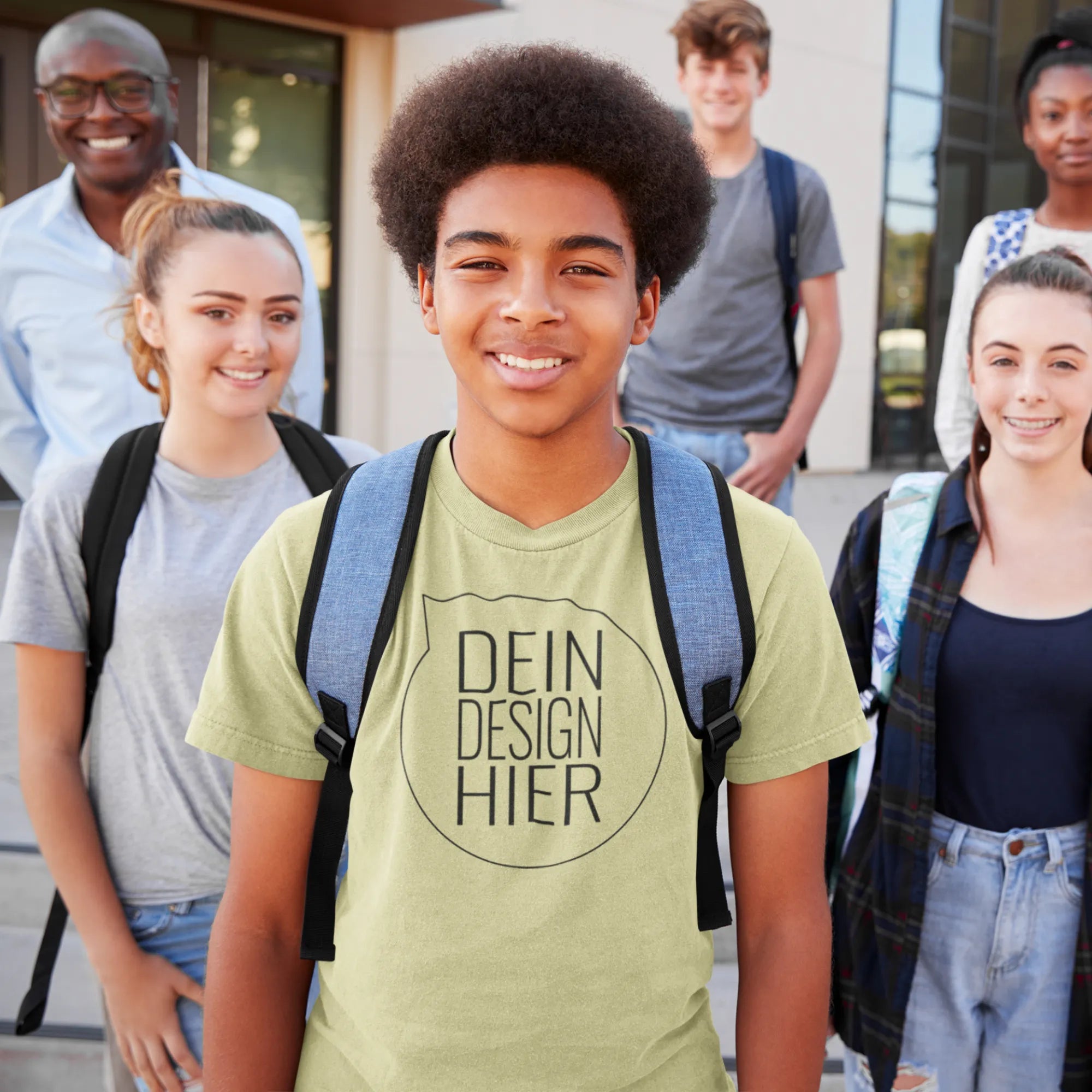 BIGTIME DEIN MOTTO | T-Shirt / Abi Abschluss Rücken
