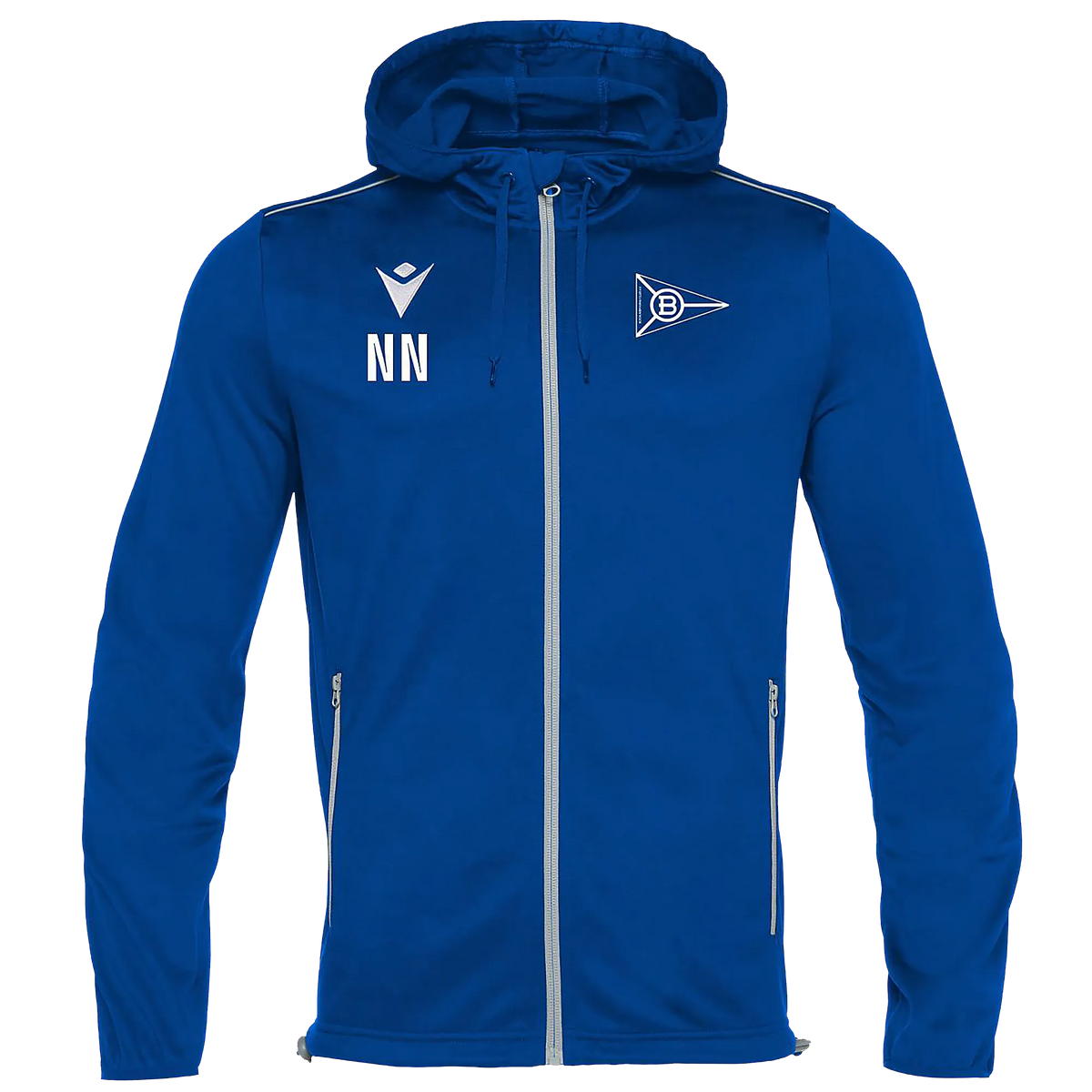 Macron Bochumer Kanu Club | Trainingsjacke Freyr Unisex royal-blue Front #farbe_royal-blue