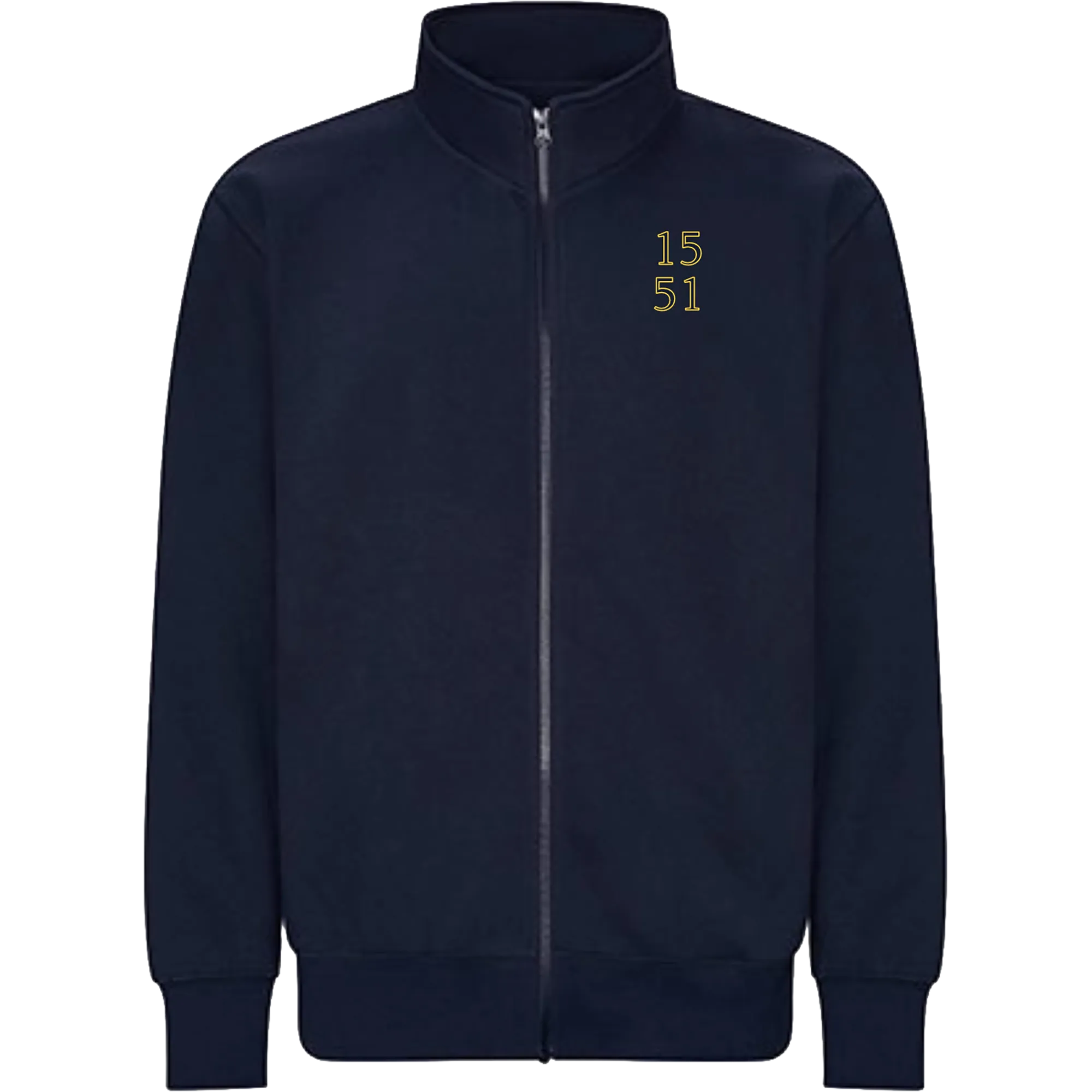 BIGTIME Bürgerschützen | Zip Sweat Jacke 1551 navy Unisex Front