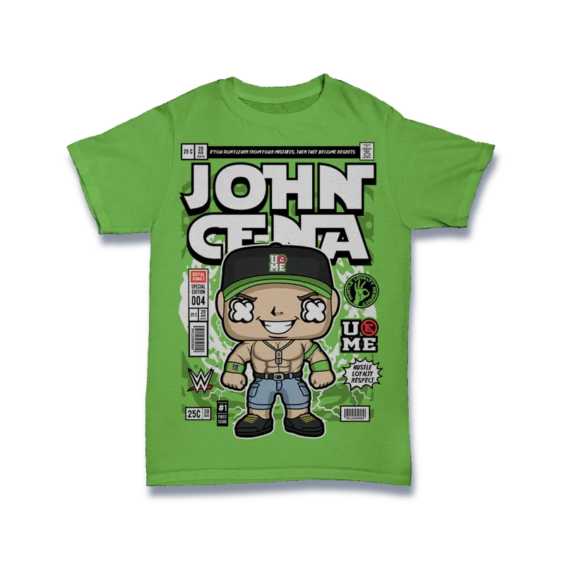 BIGTIME Comic Style John Cena T-Shirt Unisex default Front #farbe_default