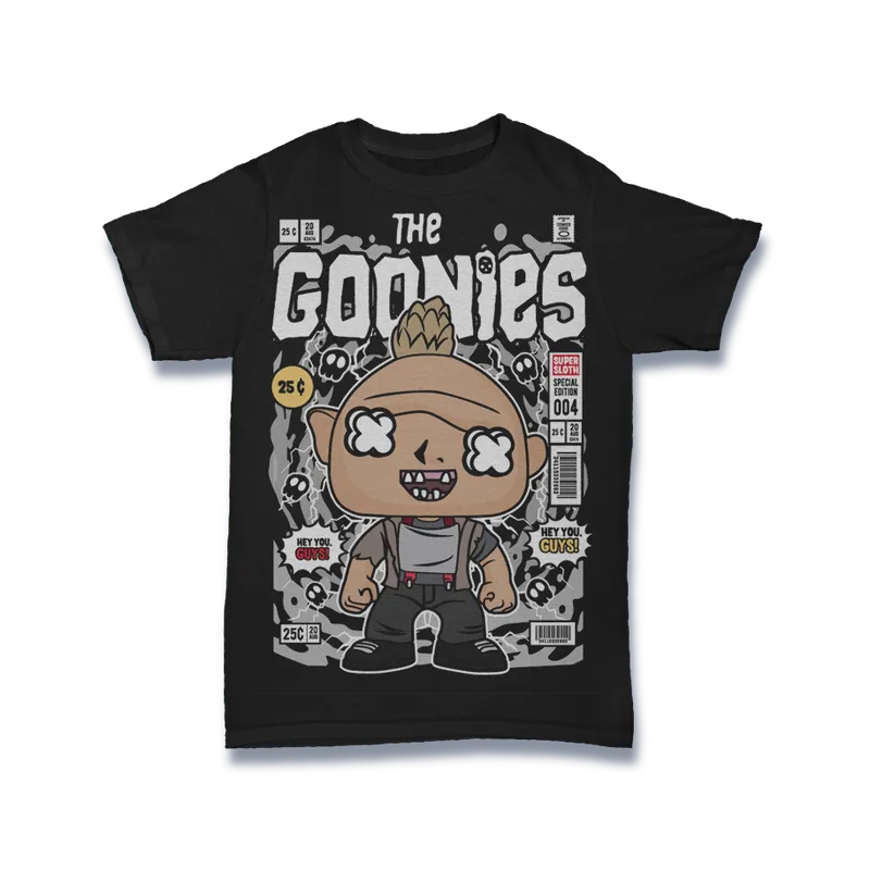 BIGTIME Comic Style Sloth The Goonies T-Shirt Unisex default Front #farbe_default
