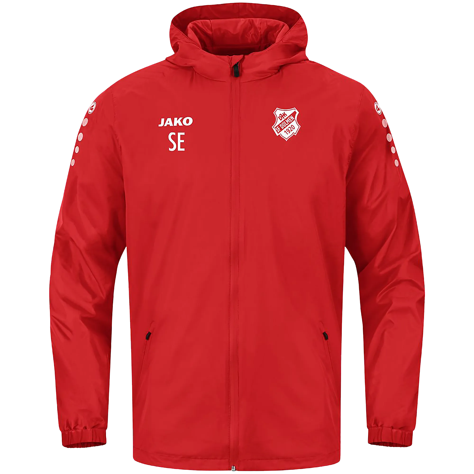JAKO DJK SF Dülmen | Allwetterjacke Team 2.0 Kinder rot Front