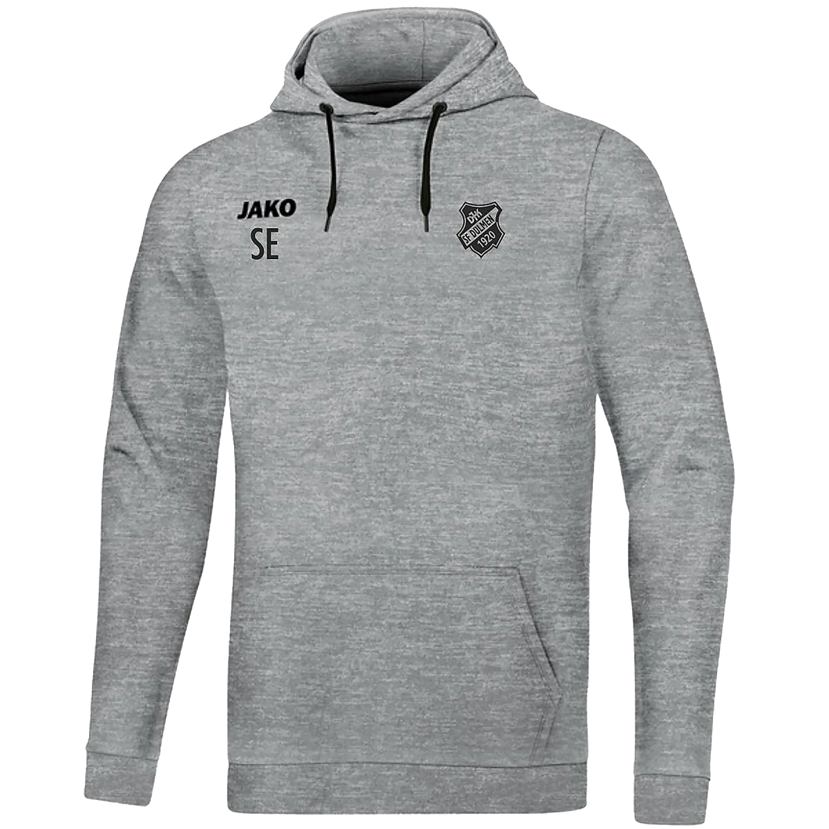 JAKO DJK SF Dülmen | Kapuzensweat Base Unisex hellgrau Front #farbe_hellgrau