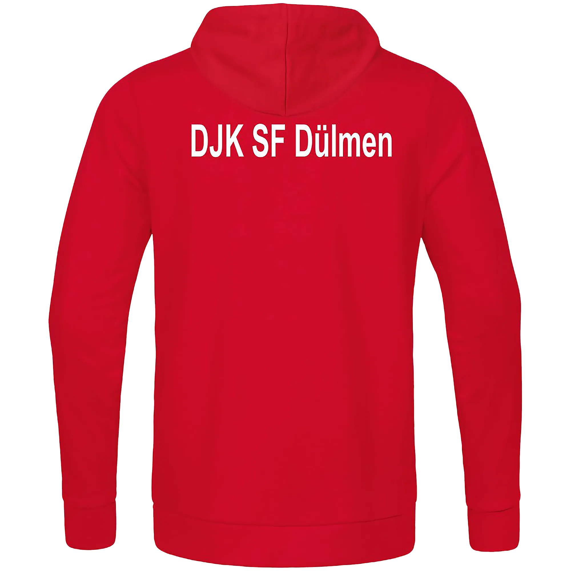 JAKO DJK SF Dülmen | Kapuzensweat Base Unisex rot Rücken