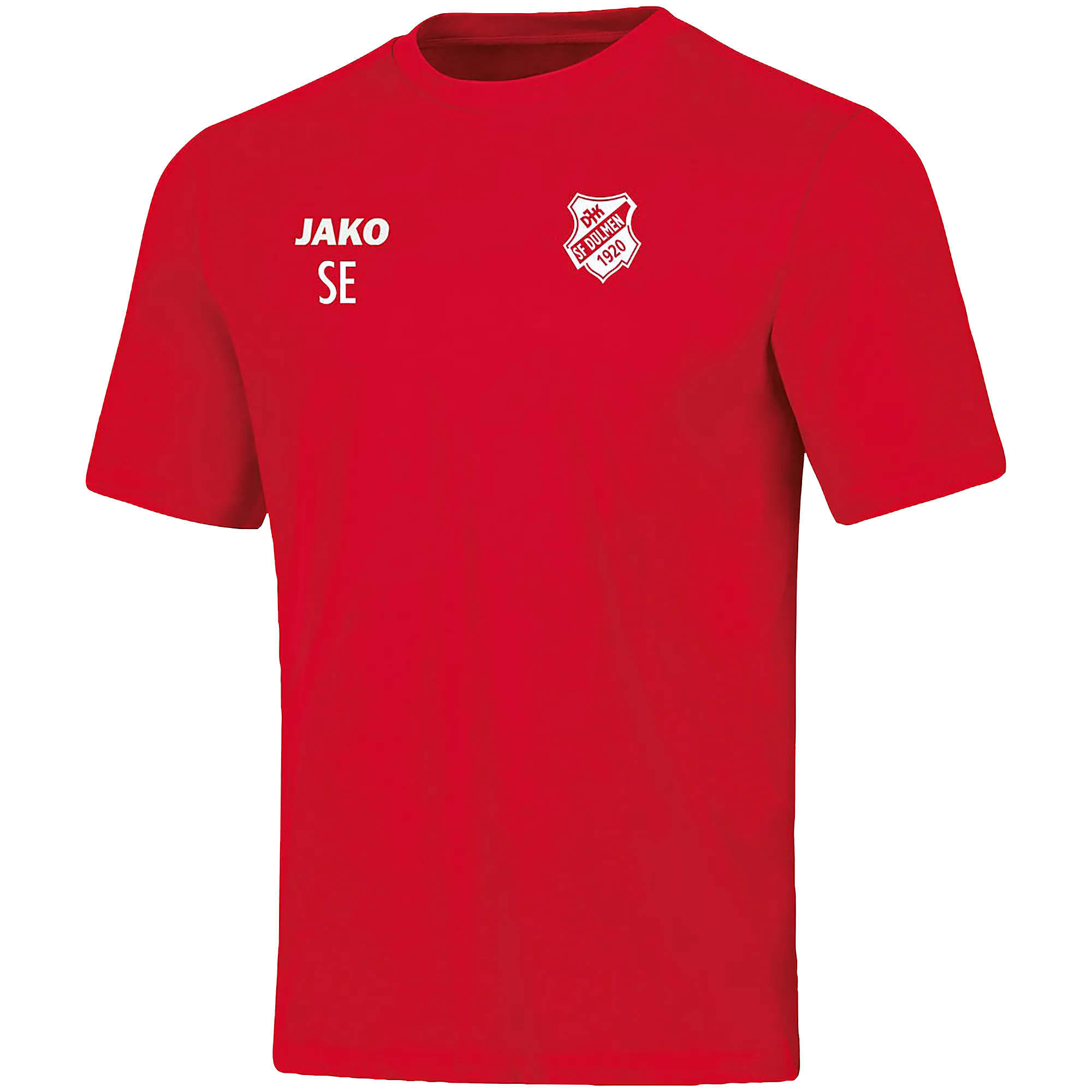 JAKO DJK SF Dülmen | T-Shirt Base Kurzarm Damen rot Front