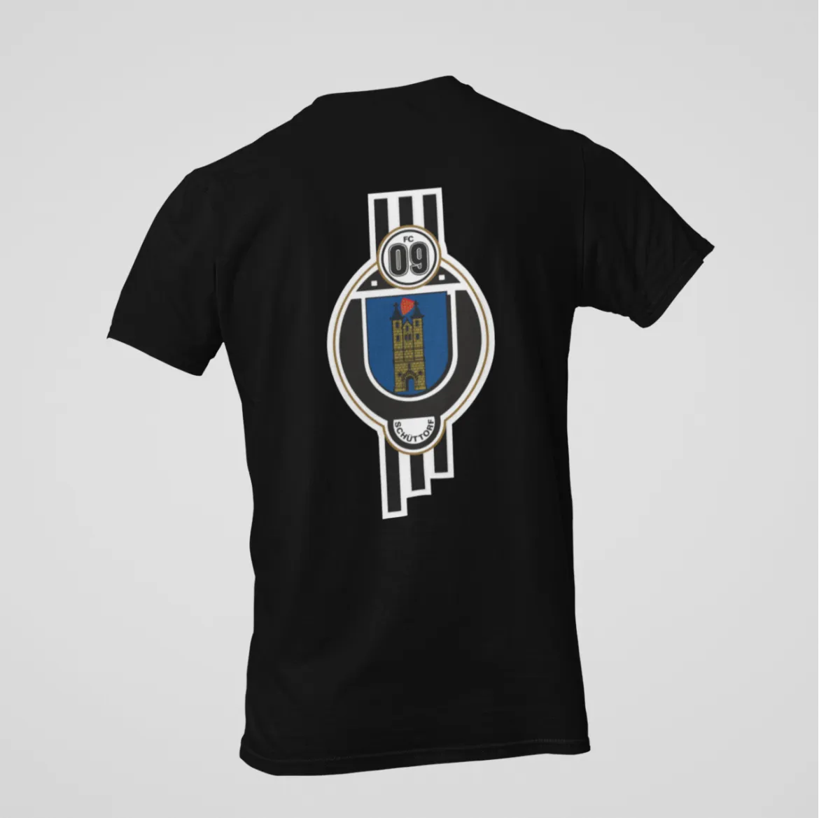 BIGTIME KIDS | T-Shirt - FC09 Vereinswappen schwarz Front