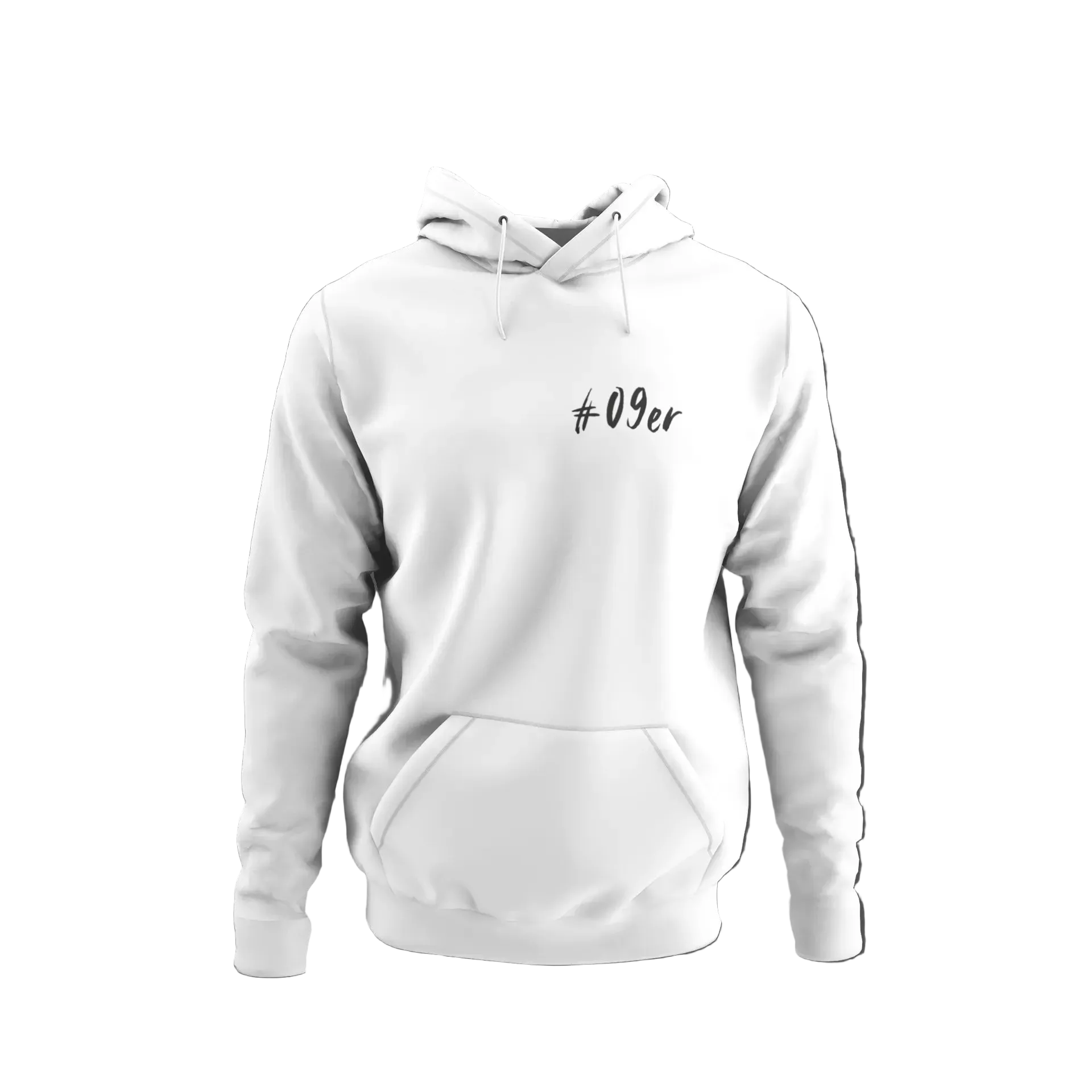 BIGTIME Hoodie - only FC09 - Hoodie (Oversize) weiss Front #farbe_weiss