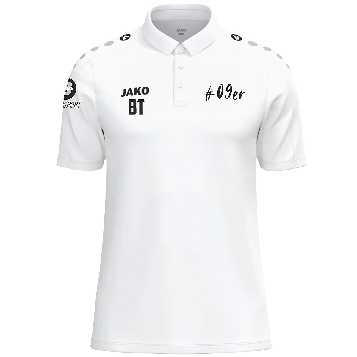 JAKO FC Schüttorf 09 | Polo One Cotton Unisex weiss Front