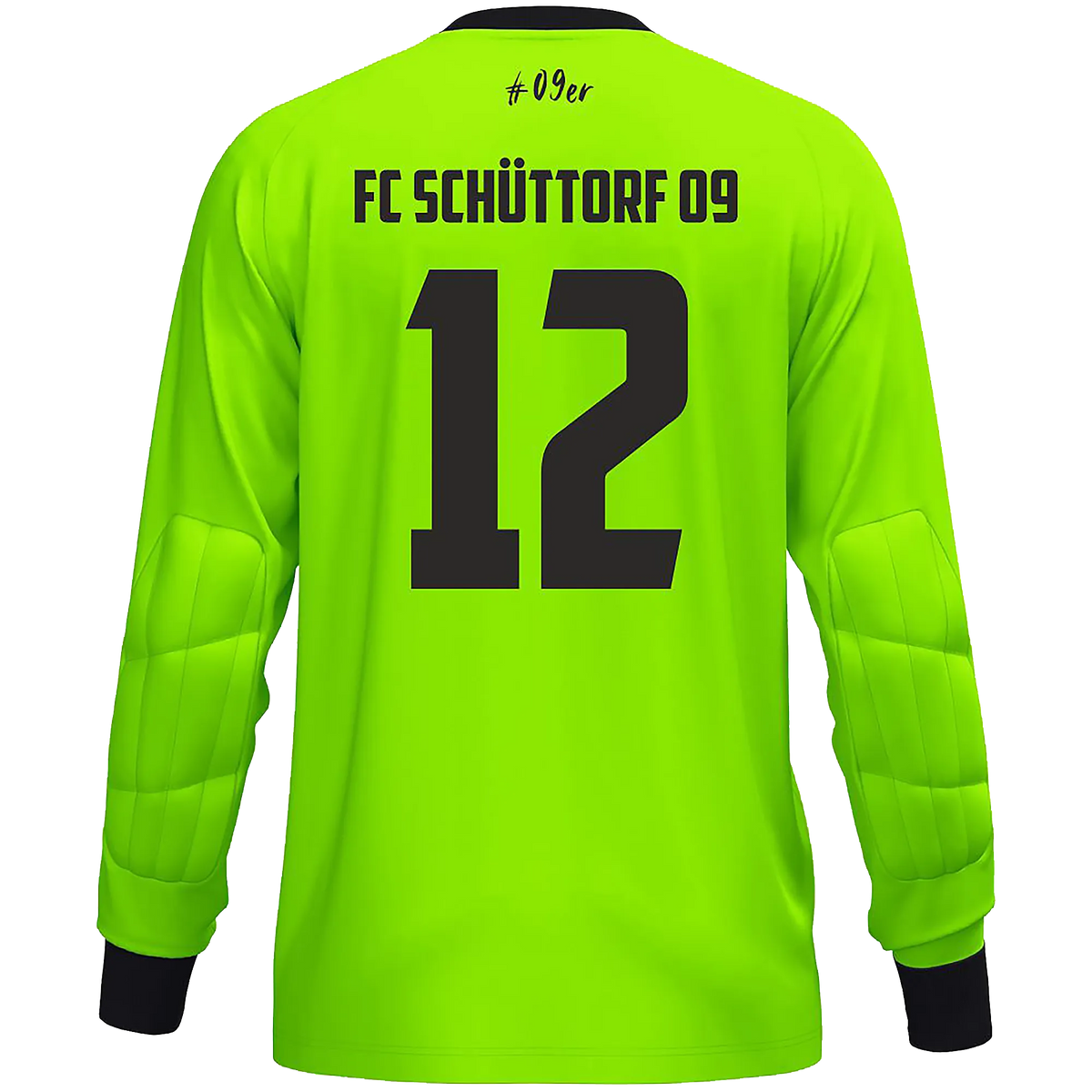 JAKO FC Schüttorf 09 | Torwart-Trikot One Kinder neongruen Rücken