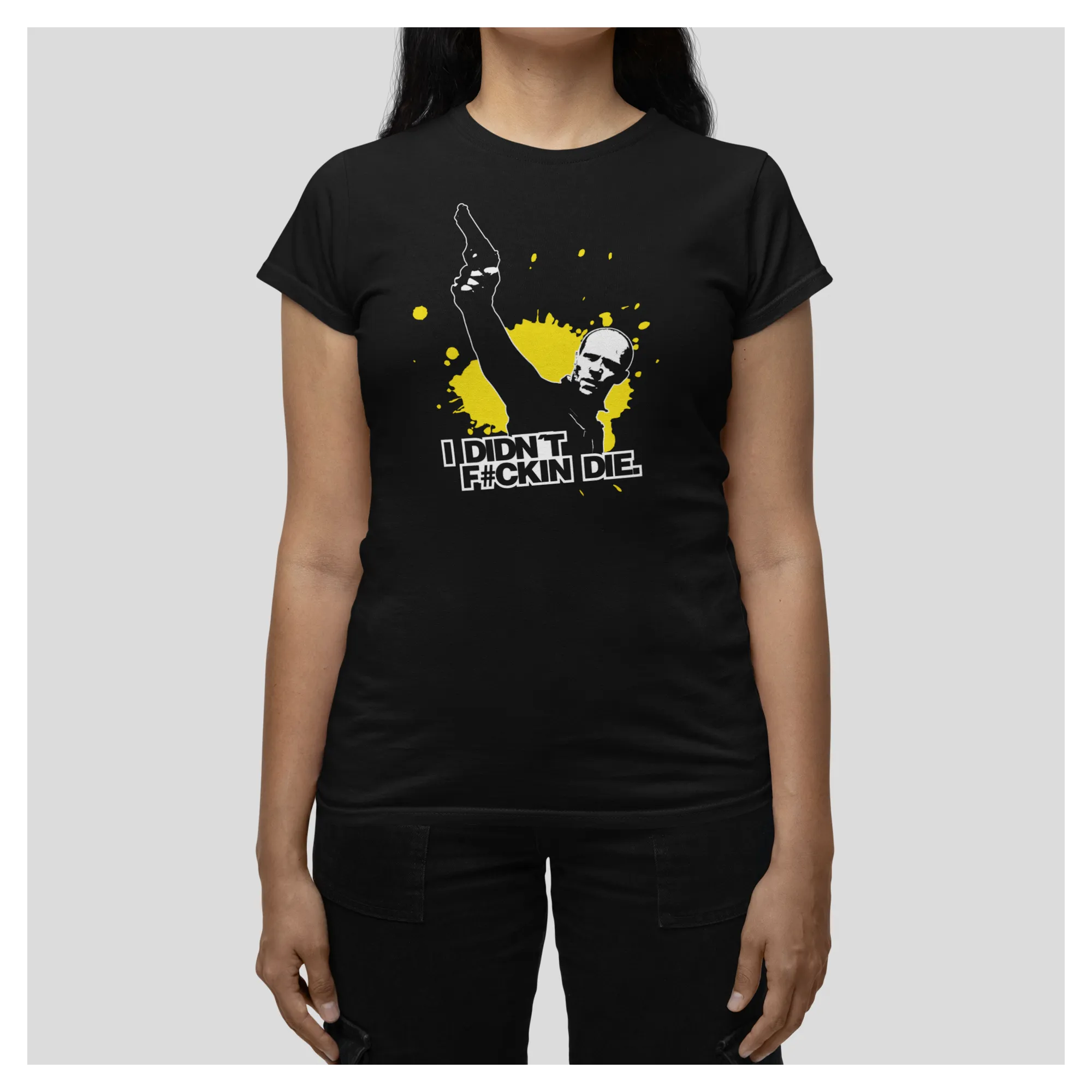 BIGTIME Filme & Serien Crank Chev Chelios schwarz T-Shirt Damen schwarz Front