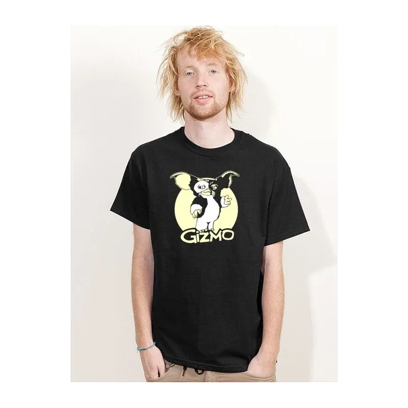 BIGTIME Filme & Serien Gizmo Gremlins T-Shirt Unisex black Front #farbe_black