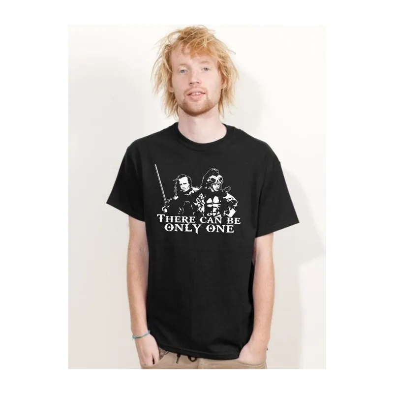 BIGTIME Filme & Serien Highlander T-Shirt Herren schwarz Front