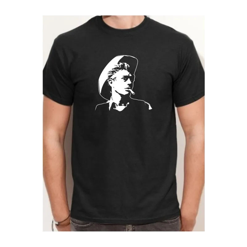 BIGTIME Filme & Serien James Dean schwarz T-Shirt Herren schwarz Front