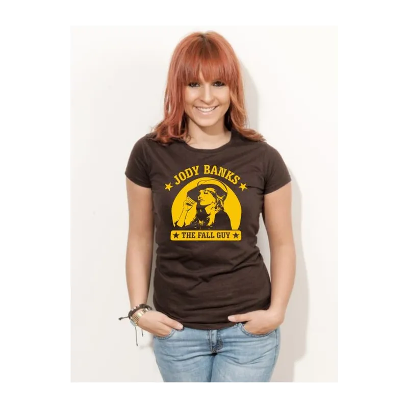 BIGTIME Filme & Serien Jody Banks The Fall Guy braun T-Shirt Damen braun Front