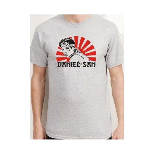 BIGTIME Filme & Serien Karate Kid Daniel San Design 1 T-Shirt Unisex weiss Front #farbe_weiss