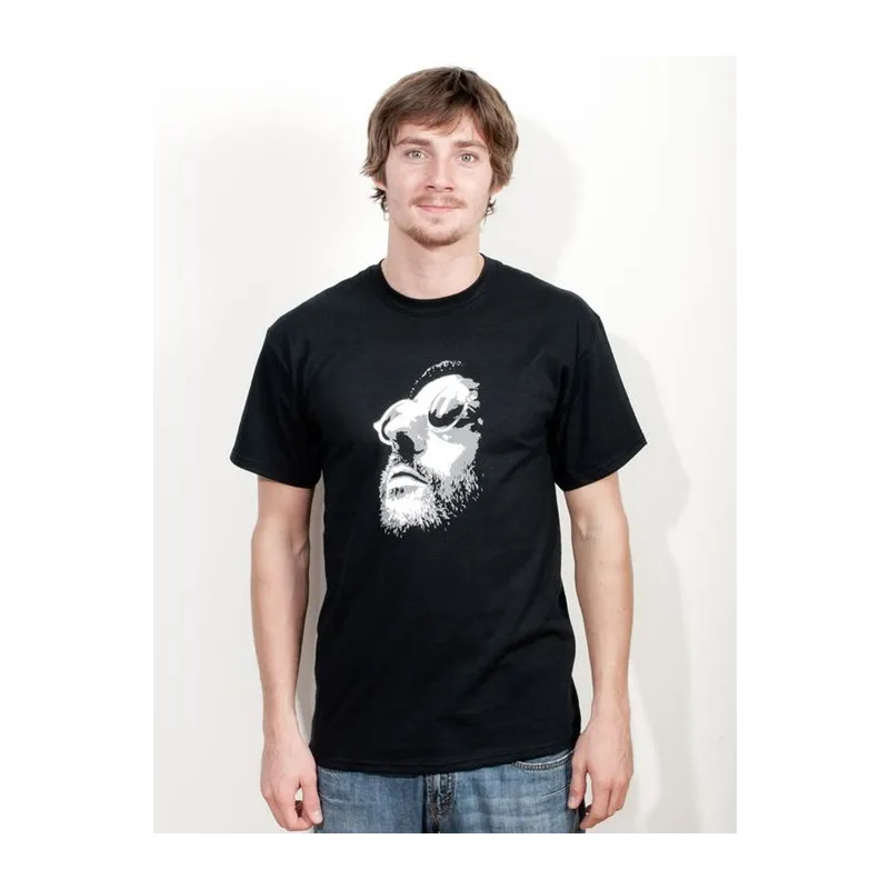BIGTIME Filme & Serien Leon der Profi schwarz T-Shirt Unisex schwarz Front #farbe_schwarz