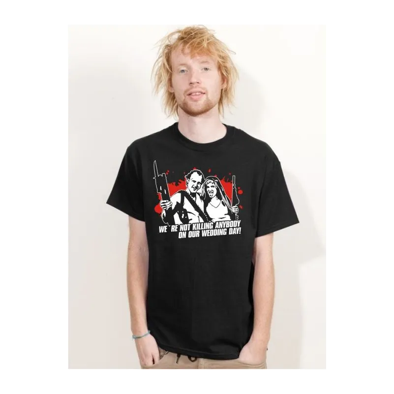 BIGTIME Filme & Serien Natural Born Killers T-Shirt Unisex schwarz Front #farbe_schwarz