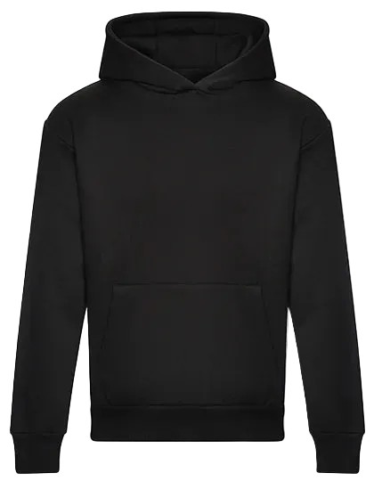 BIGTIME Gym Overzize Hoody Heavyweight Unisex schwarz Front