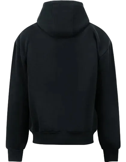 BIGTIME Gym Oversized Jacke Heavywight schwarz unisex Rücken