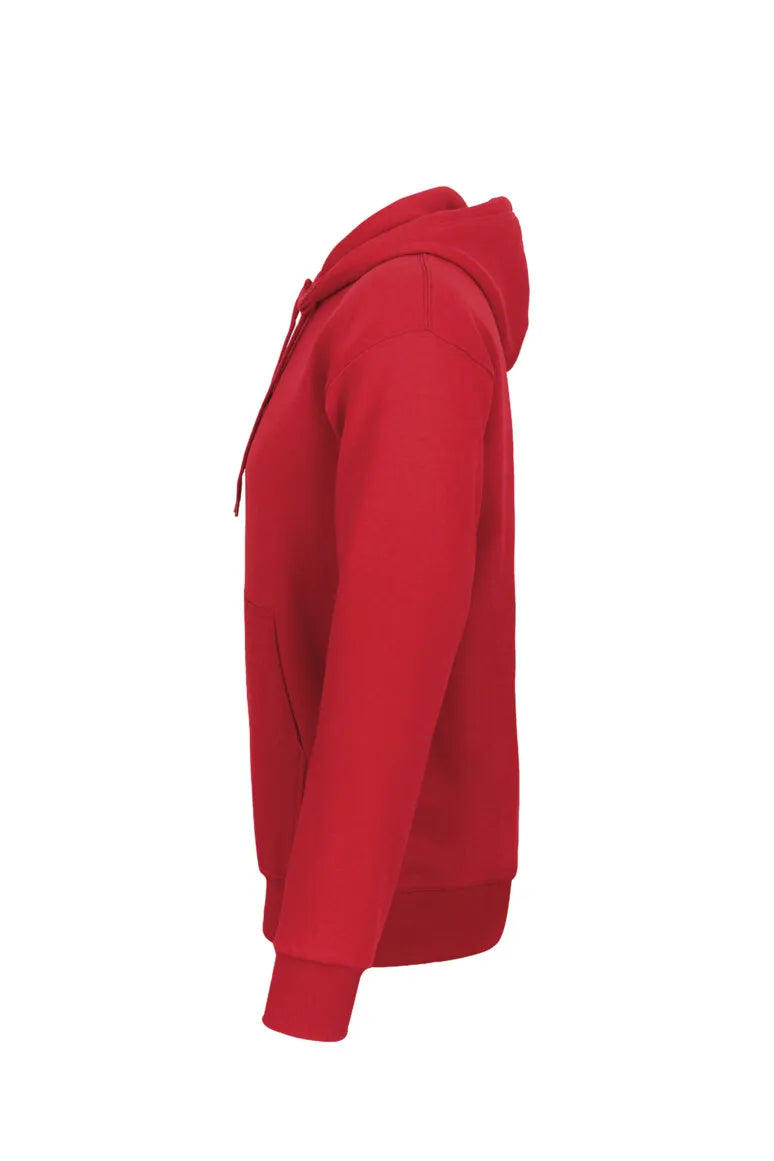 Hakro Kapuzen-Sweatshirt Premium Unisex rot Seite
