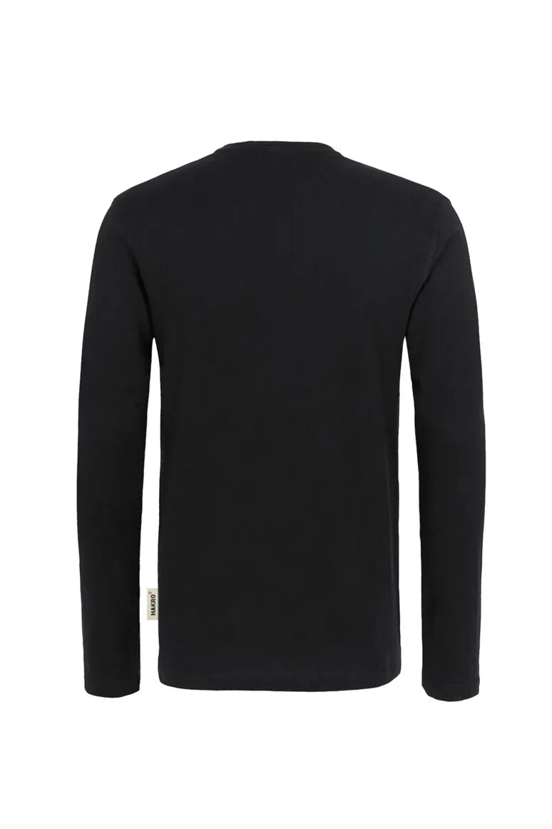 Hakro Longsleeve Heavy Herren schwarz Rücken