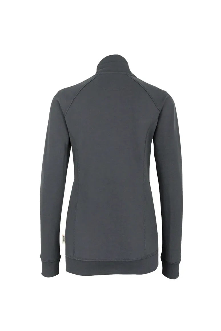 Hakro Sweatjacke Premium Damen anthrazit Rücken
