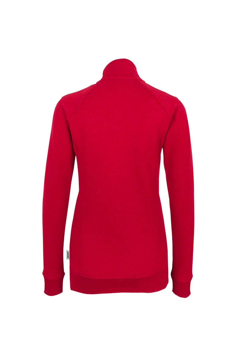 Hakro Sweatjacke Premium Damen rot Rücken