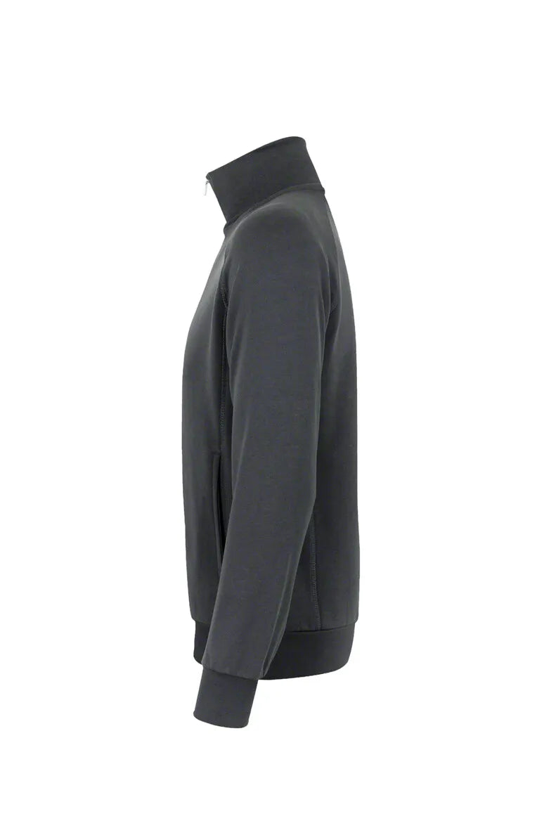 Hakro Sweatjacke Premium Herren anthrazit Seite