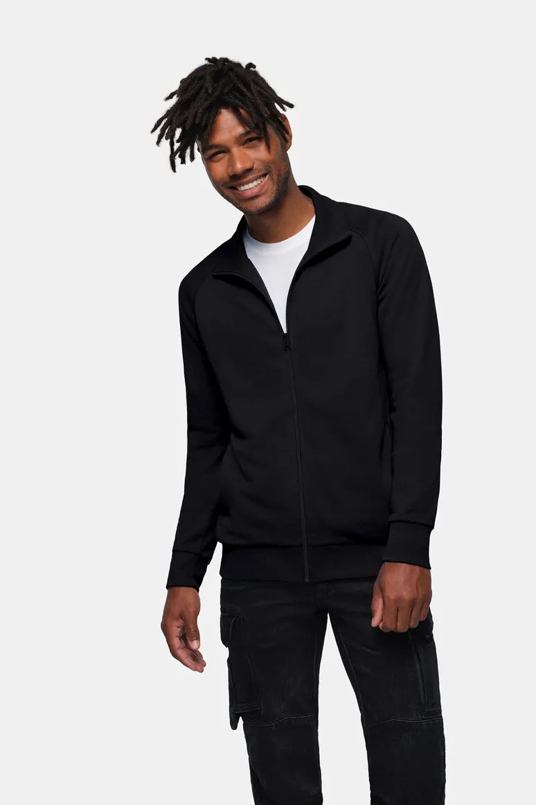 Hakro Sweatjacke Premium Herren schwarz Lifestyle