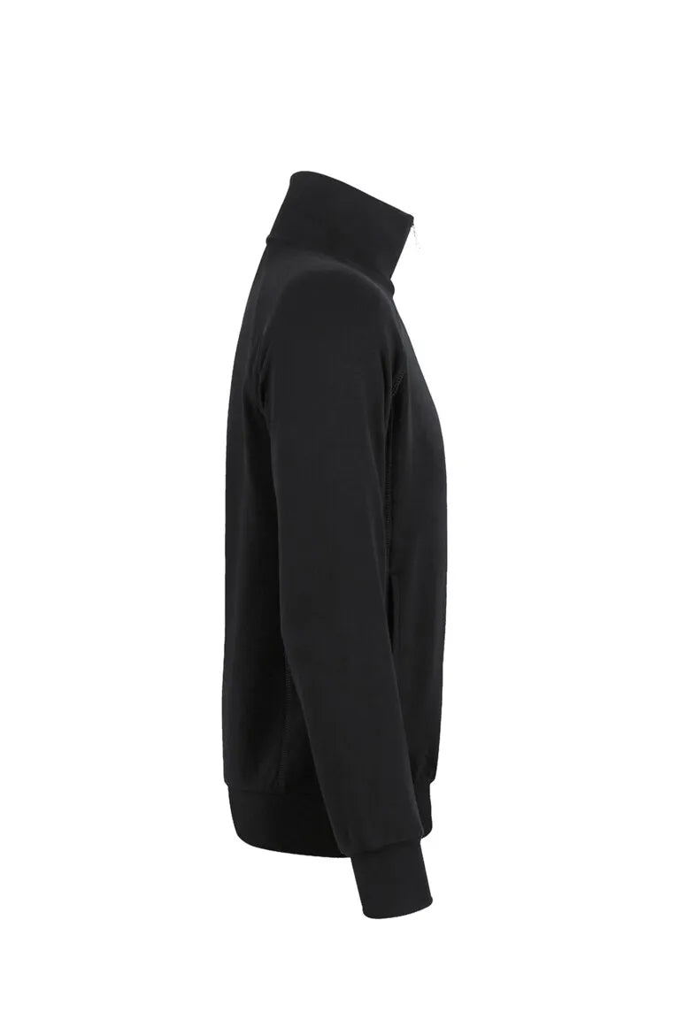 Hakro Sweatjacke Premium Herren schwarz Seite